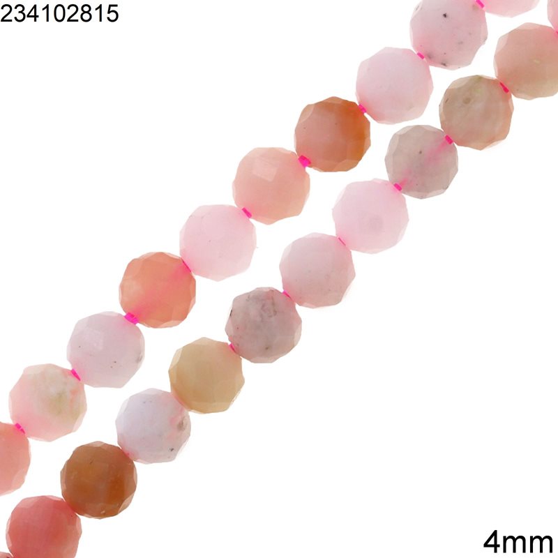 Lilac Opal Stone Beads 6mm