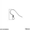 Stainless Steel Earring Hook 16mm