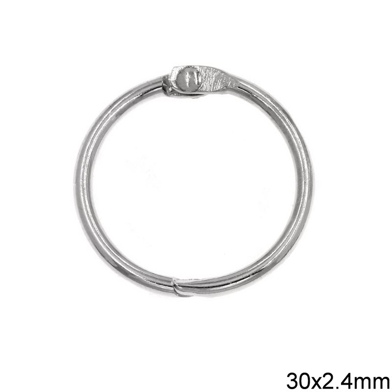 Iron Binder Ring 30x2.4mm