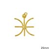 Silver 925 Pendant Delphic Epsilon 25mm