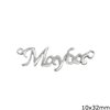 Silver 925 Spacer "Magda" 10x32mm