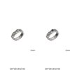 Δαχτυλίδι Ασημένιο 925 Βέρα Οξυντέ με Ζιργκόν 7mm