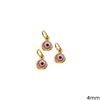 Gold Evil Eye Pendant 4mm K14 0.14gr