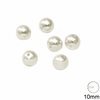 Plastic Pearl A Half-Drilled 10mm