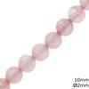 Rose Quartz Beads 10mm with 2mm Hole