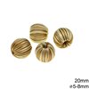 Wooden Bead with Thread 20mm and 5-8mm Hole