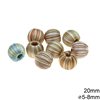 Wooden Bead with Thread 20mm and 5-8mm Hole