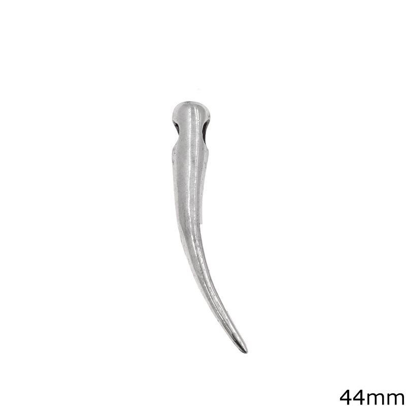Silver 925 Pendant Tooth 44mm