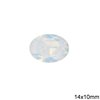 Oval Crystal 14x10mm