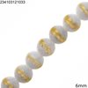 Pasta Beads 6mm