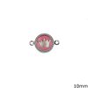 Silver 925 Pendant and Spacer Designs with Mop-shell 10mm