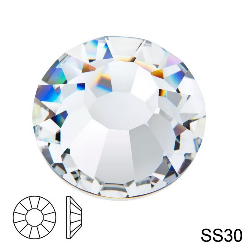SS30 Crystal Θερμοκολλητικό VIVA12 Preciosa