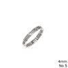 Stainless Steel Ring Meander 4mm