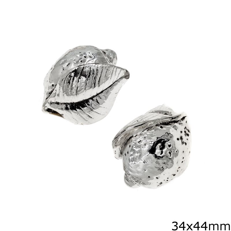 Silver 925 Decorative Lemon 34x44mm