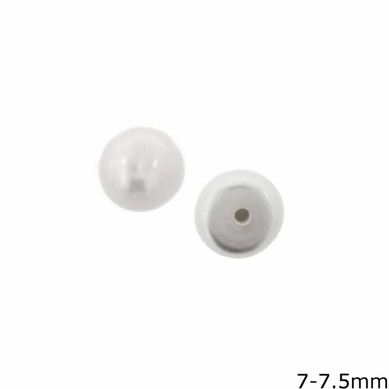 Cabochon Freshwater Pearl 7-7.5mm