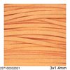 Suede Flat Cord 3x1.4mm