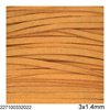 Suede Flat Cord 3x1.4mm