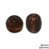 Wooden Bead 6mm with 2mm Hole