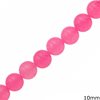 Jade Round Rosy Beads 10mm