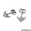 Stainless Steel Anchor 34.2x22mm