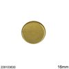 Brass Round Flat Cup B 16mm