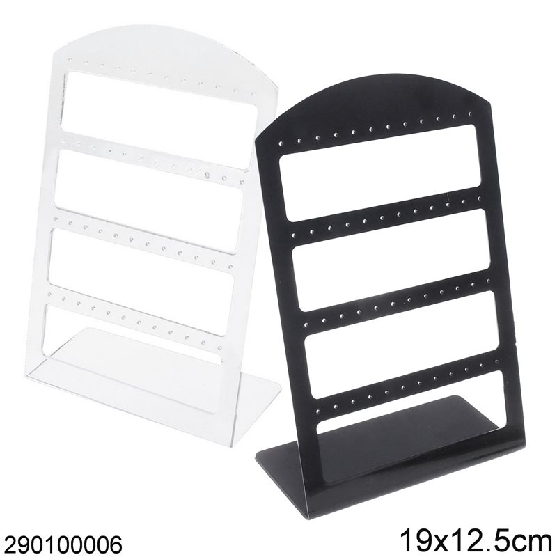 Earring Acrylic Display Stand for 24pairs 19x12.5cm
