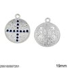 Casting Constantinato Coin Pendant 19mm