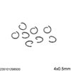 Stainless Steel Jump Ring 4x0.5mm