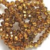 Faceted Rondelle Crystal Beads 6x8mm