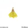 Fabric Tassel with Cap 15-20mm