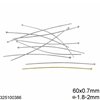 Stainless Steel Ball Head Pin 60x0.7mm