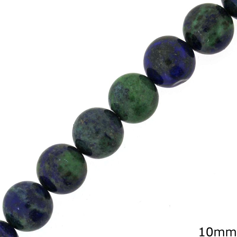 Azurite Beads 10mm