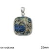 Silver 925 Pendant with Semi Precious Stone Jasper