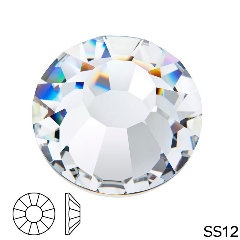 SS12 Crystal Θερμοκολλητικό VIVA12 Preciosa