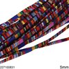 Boho Fabric Flat Cord 5mm