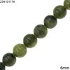 Green Jade Round Beads  6mm