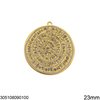 Stainless Steel Pendant Disk of Phaistos 23mm
