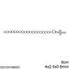 Stainless Steel Extender Chain 4x3x0.6mm