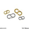 Stainless Steel "S" Clasp 12-16mm