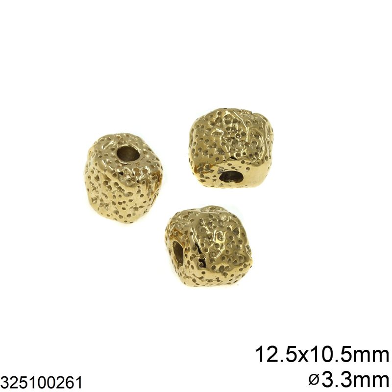 Χάνδρα Ατσάλινη Σφυρήλατη 12.5x10.5mm με Τρύπα 3.3mm