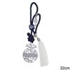 New Years Lucky Charm with Stainless Steel Ornament 32cm