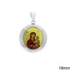 Silver  925 Pendant Holy Mary 20mm