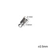 Brass Cord Ending Cup 2.5mm