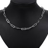 Stainless Steel Oval Link Chain Flat Wire 15x6x1.6x1.3mm