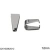 Stainless Steel Pinch Pendant Bail 7-13mm