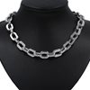 Stainless Steel Double Octagon Link Chain Flat Wire 15x11.5x3.3mm