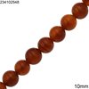 Red Agate Round Beads 10mm