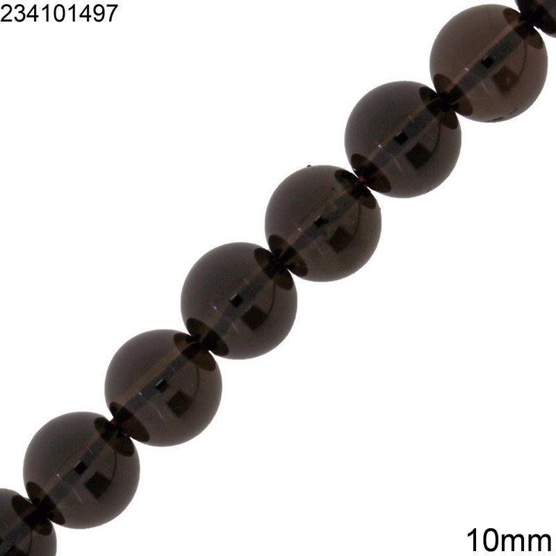 Smoke Quartz Beads 10mm