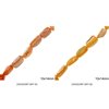 Shell Parallelogram Beads 10x14mm