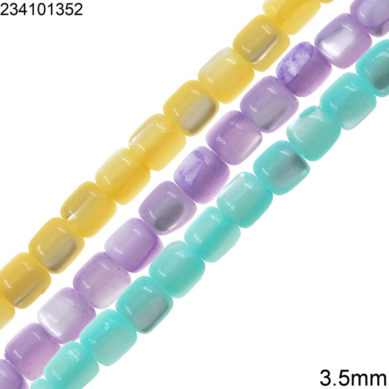 Shell Curved Bead 3.5mm